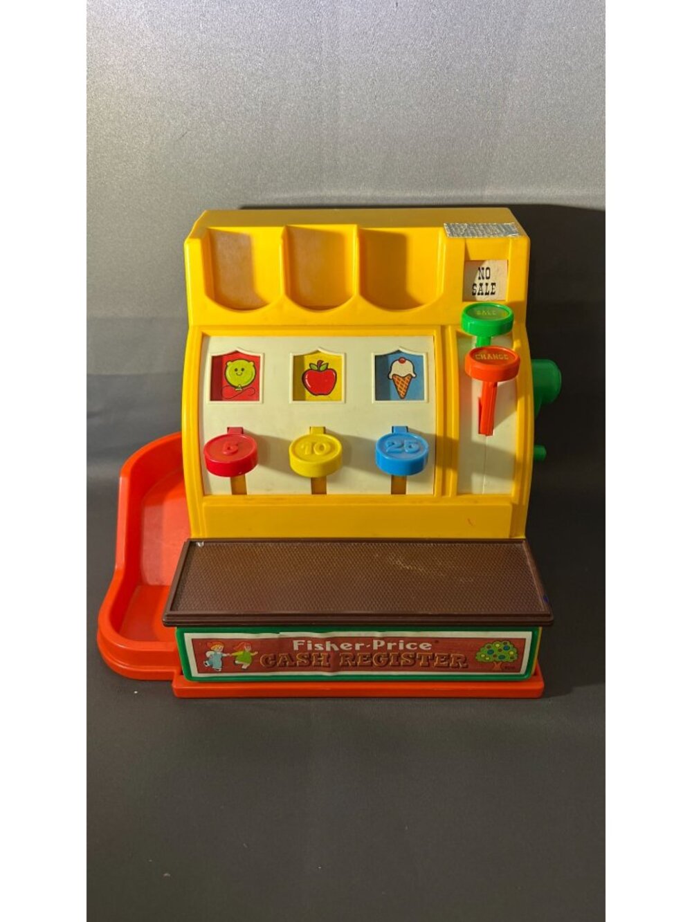 Fisher-Price Vintage Register Toy Playset Retro 1970s Style